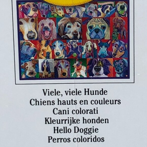 New sealed Ravensburger 500 pcs Large Format Puzzle-Hello Doggie - Picture 13 of 15